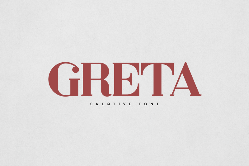 greta-creative-font