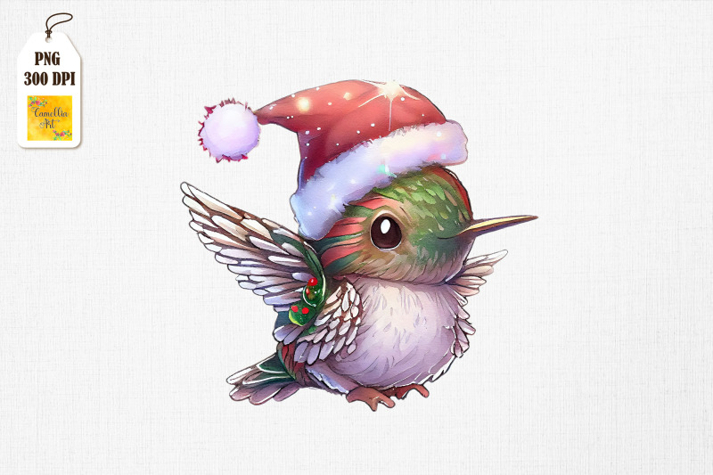 super-cute-baby-hummingbird-christmas