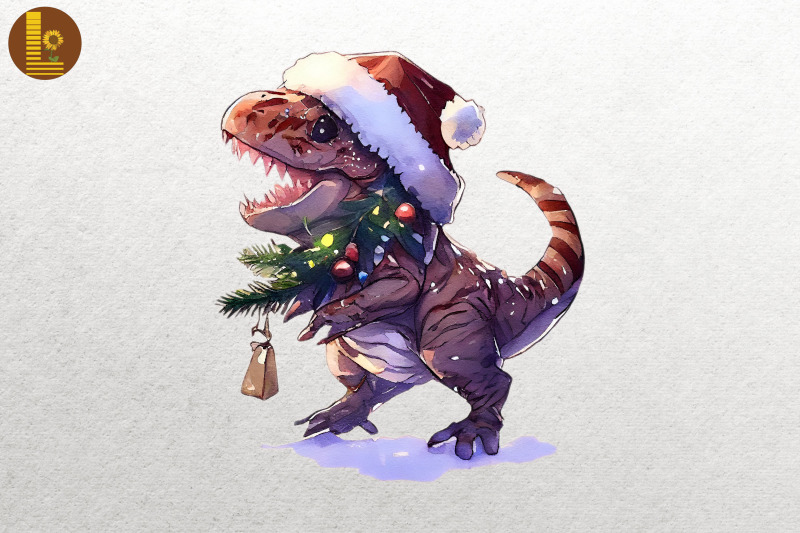 baby-dinosaur-t-rex-in-santa-hat