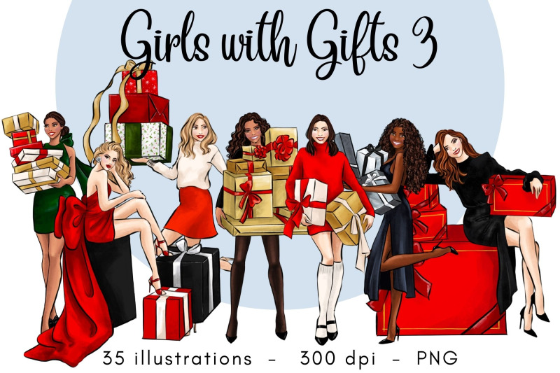 girls-with-gifts-3-fashion-clipart-png