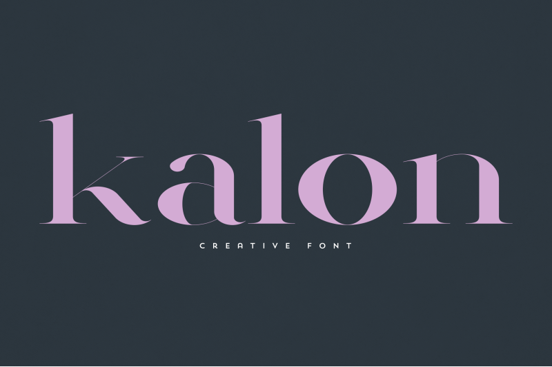 kalon-creative-font