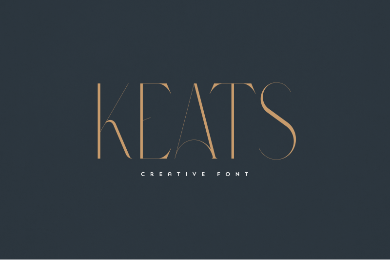 keats-creative-font