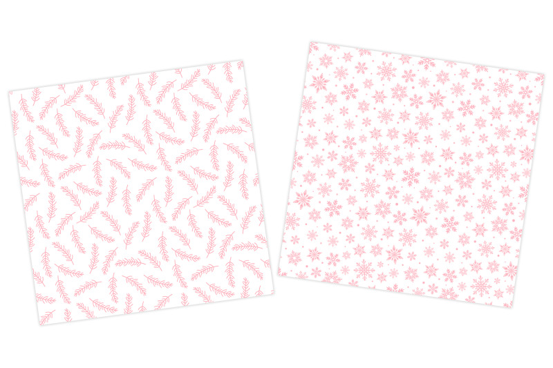 pink-christmas-pattern-pink-christmas-background