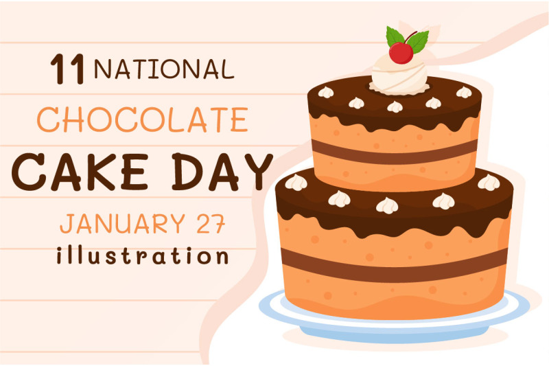 11-national-chocolate-cake-day-illustration