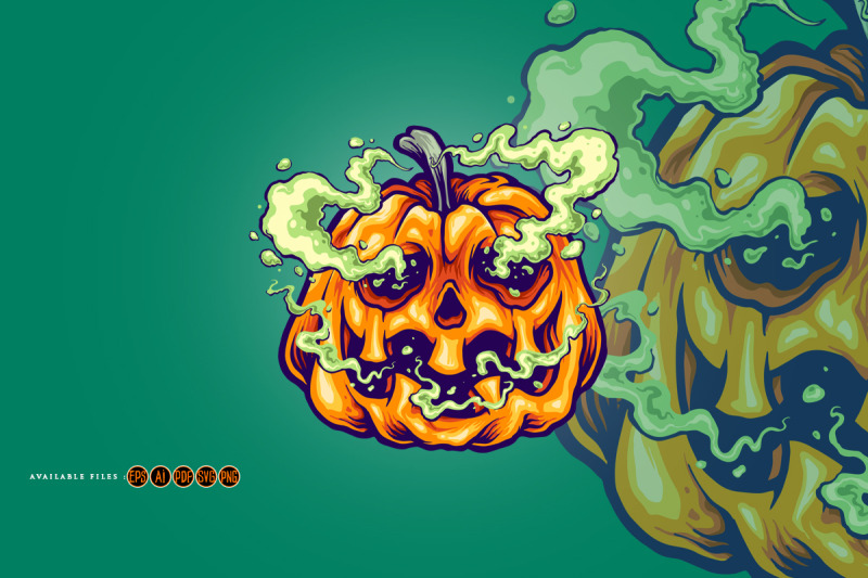 spooky-pumpkin-smoke-halloween-svg