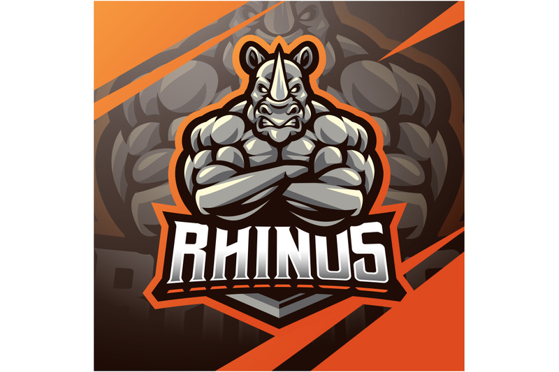 rhinos-muscle-esport-mascot-logo-design