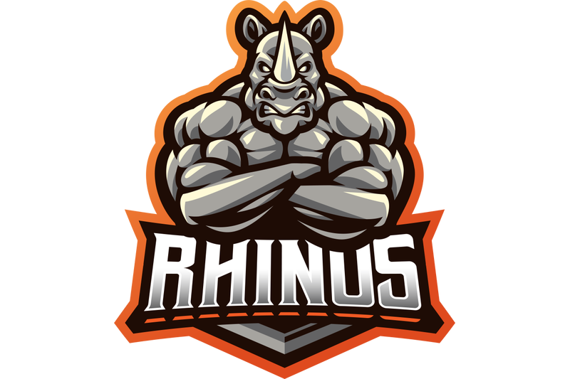 rhinos-muscle-esport-mascot-logo-design