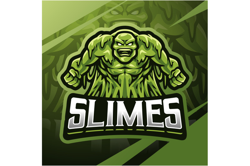 the-slimes-esport-mascot-logo