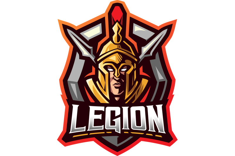 legion-warrior-esport-mascot-logo-design