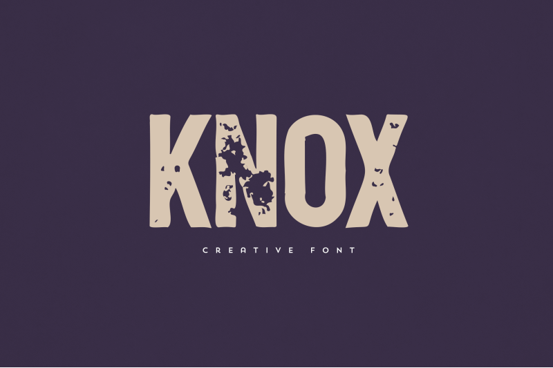 knox-creative-font