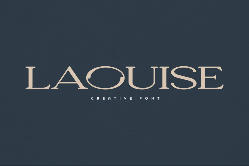 laouise-creative-font