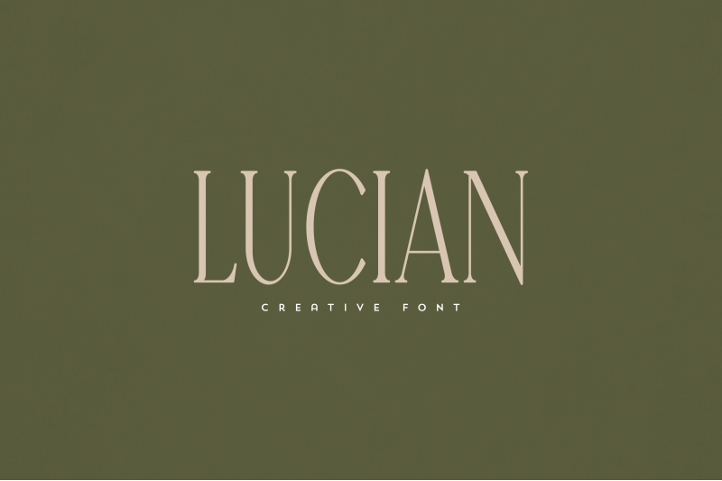 lucian-creative-font