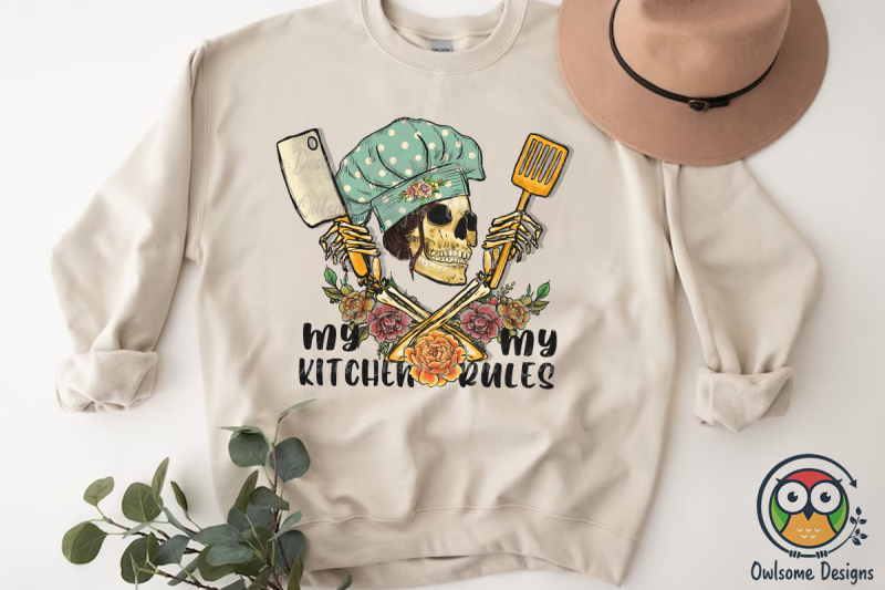 my-kitchen-my-rules-sublimation-png-design