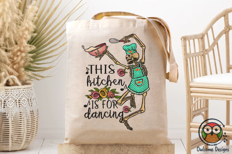 skeleton-dancing-kitchen-sublimation-png-design