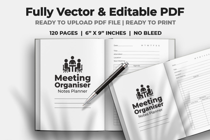 meeting-organiser-notes-planner-kdp-interior