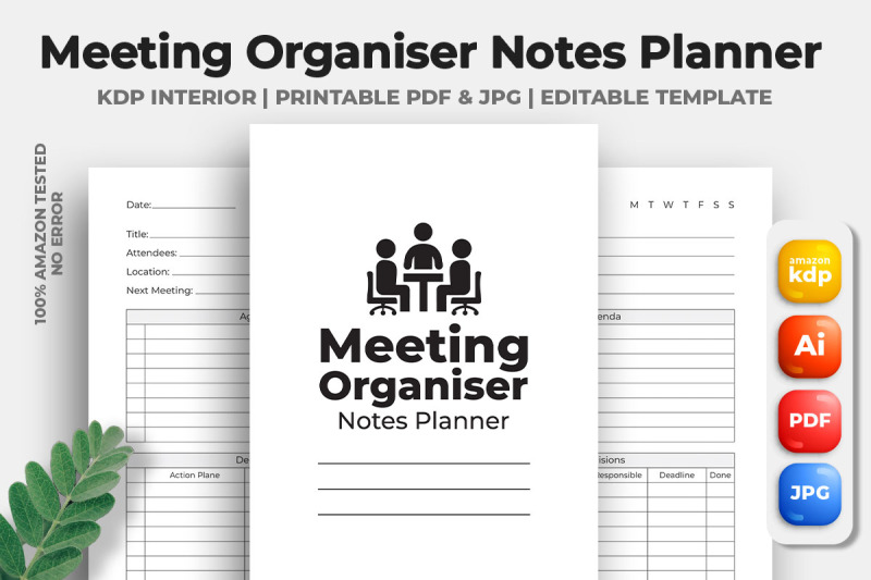 meeting-organiser-notes-planner-kdp-interior