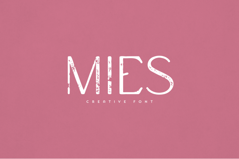 mies-creative-font