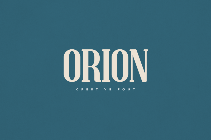 orion-creative-font