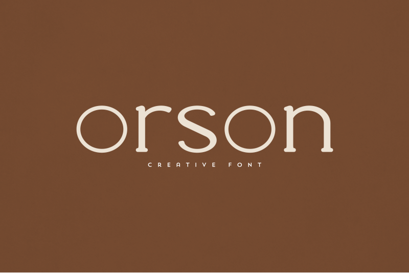 orson-creative-font