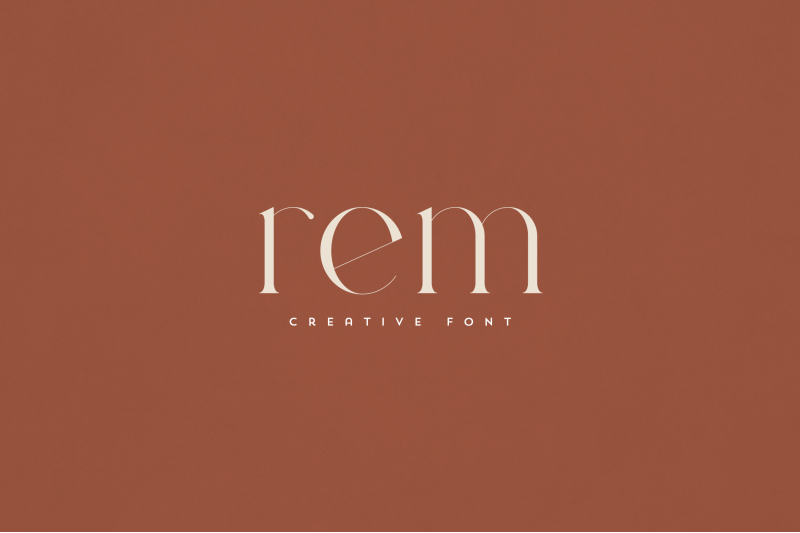 rem-creative-font