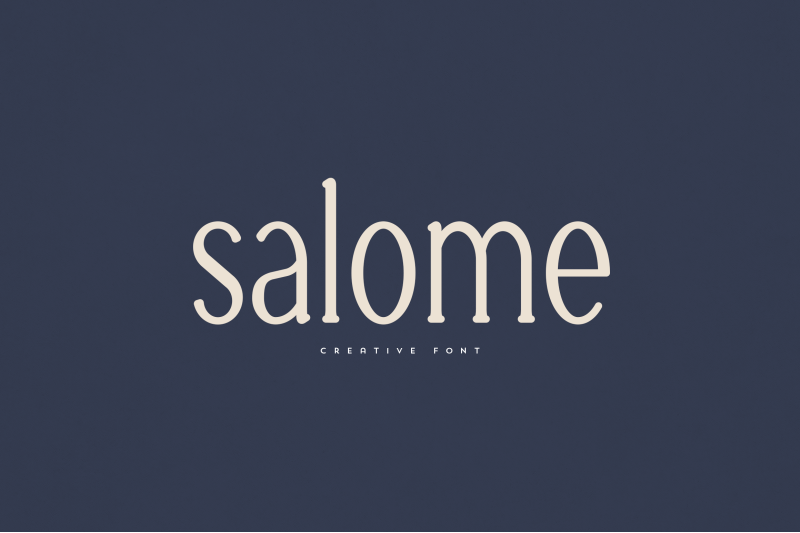salome-creative-font
