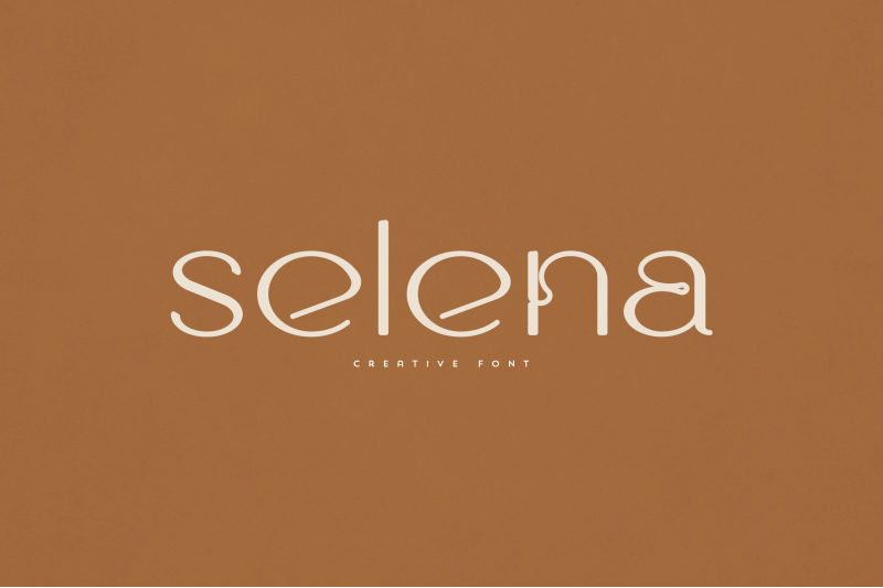 selene-creative-font