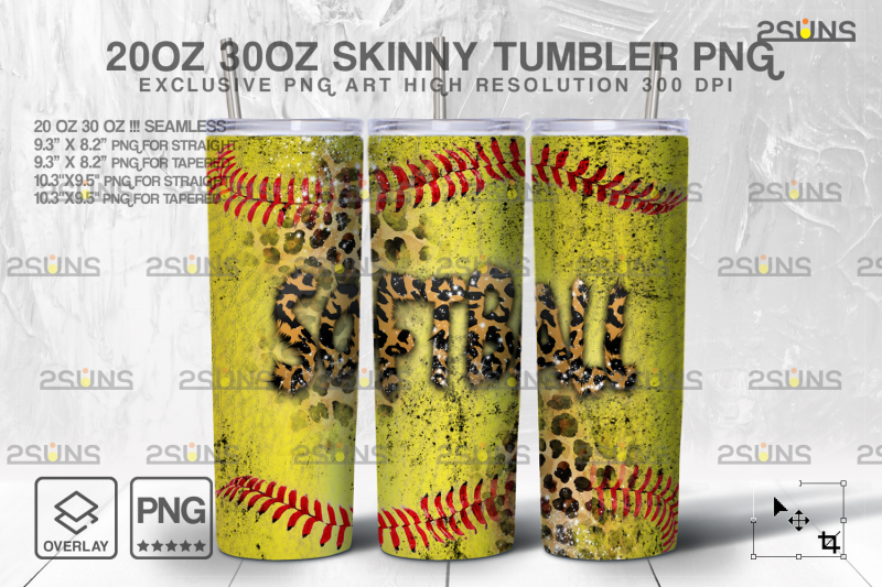 20oz-dirty-softball-mom-skinny-tumbler-seamless-design