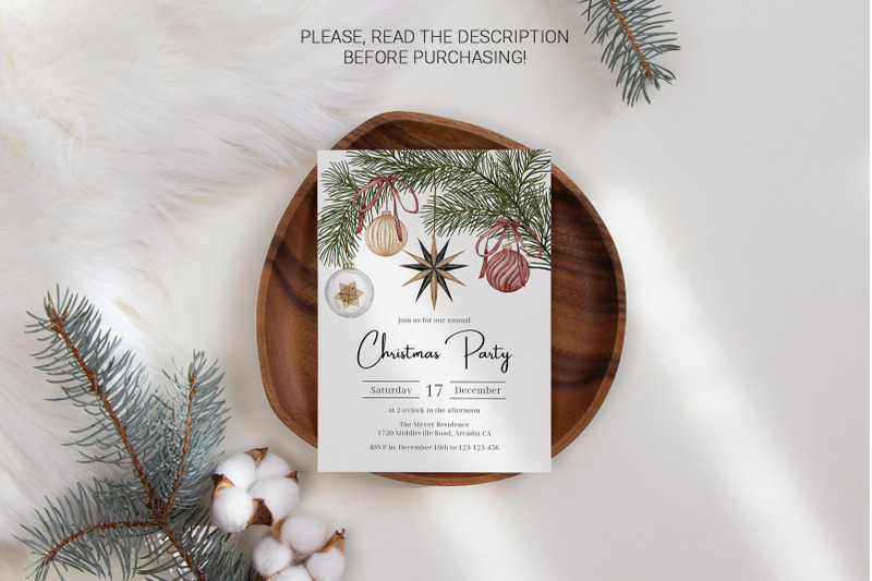 christmas-party-invitation-holiday-dinner-invite-template