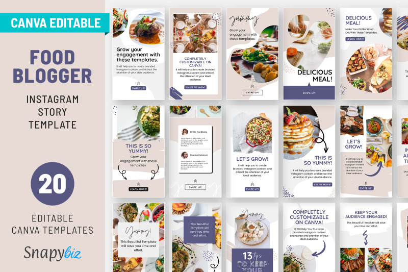 food-blogger-instagram-story-template