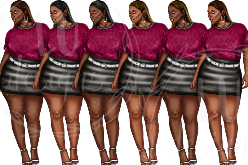 african-american-fashion-planner-girl-afro-curvy-fashion-girl