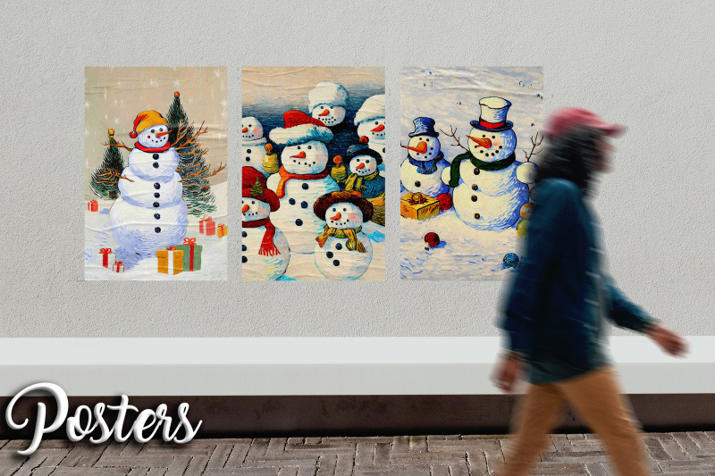 christmas-oil-painting-background-bundle