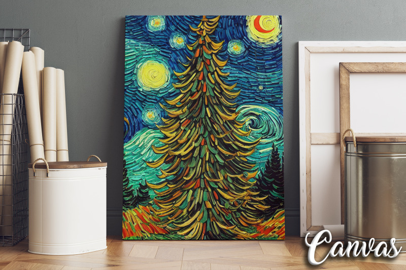 christmas-oil-painting-background-bundle