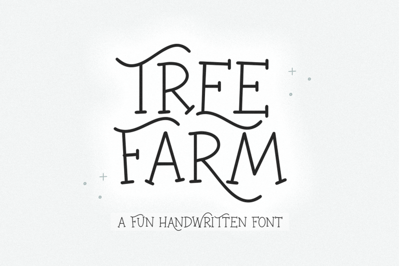 tree-farm-handwritten-farmhouse-font