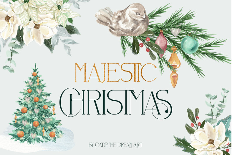 majestic-christmas-winter-watercolor