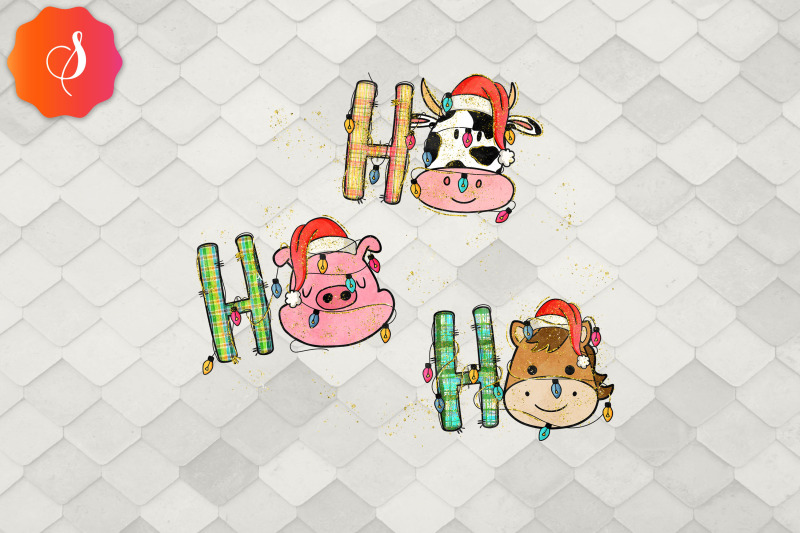 ho-ho-ho-christmas-farm-animals