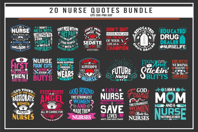 nurse-20-quotes-t-shirt-bundle