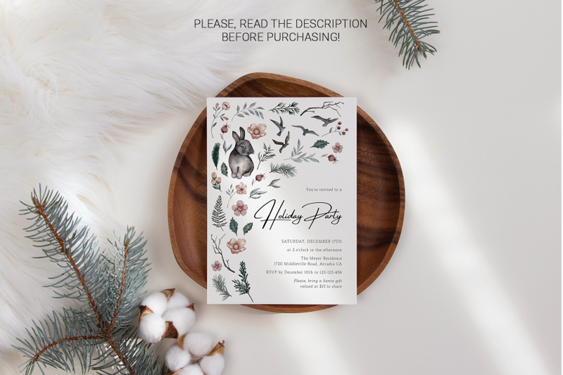 christmas-party-invitation-holiday-dinner-invite-template