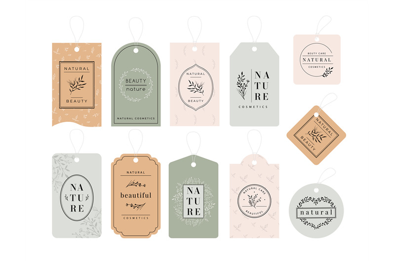 beauty-product-tags-vertical-tag-template-with-floral-branches-and-le