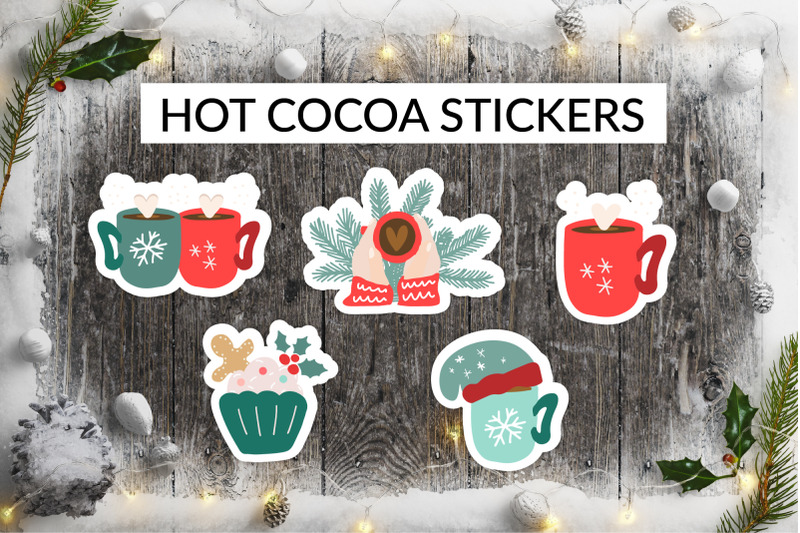 hot-cocoa-christmas-stickers
