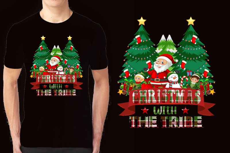 christmas-illustration-t-shirt-design