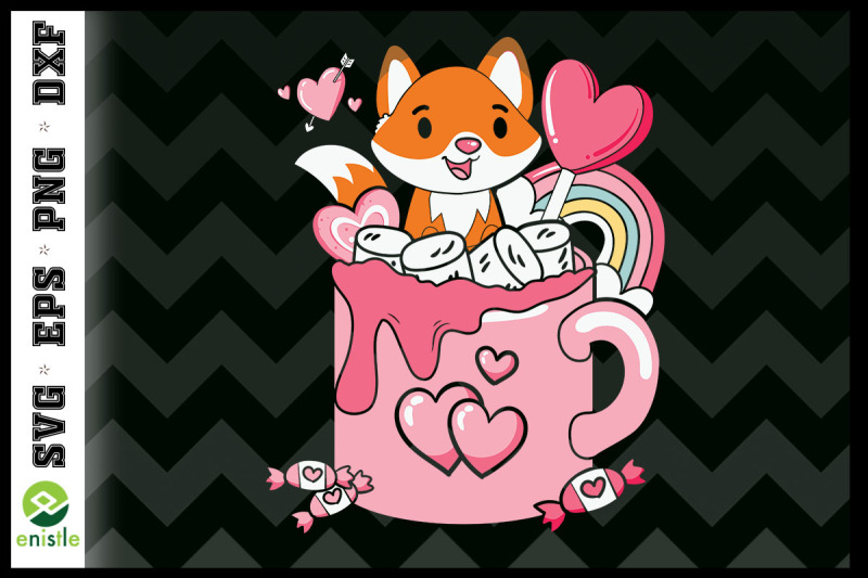 valentine-fox-in-the-coffee-cup