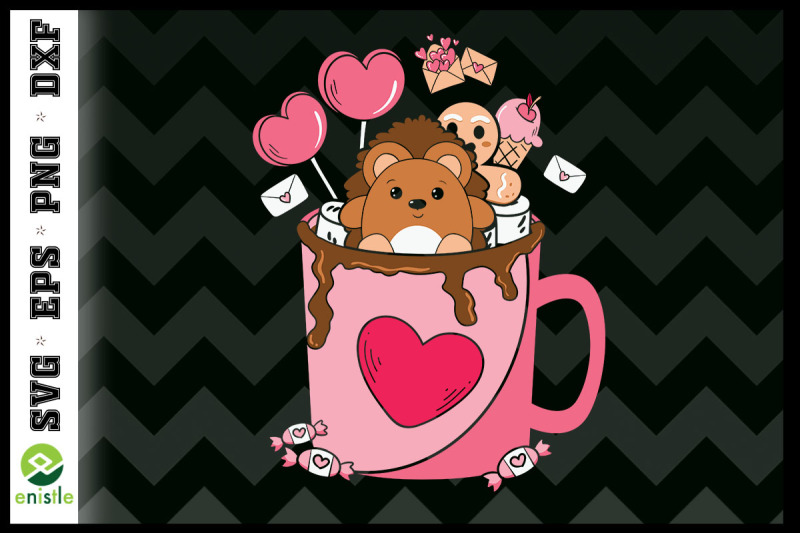 valentine-hedgehog-in-the-coffee-cup