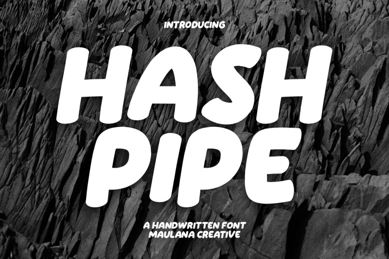 hash-pipe-handwritten-font