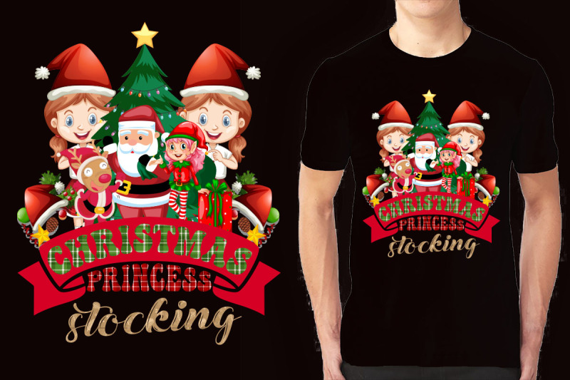 christmas-illustration-t-shirt-design