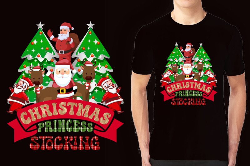 christmas-illustration-t-shirt-design