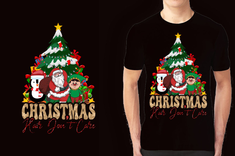 christmas-illustration-t-shirt-design