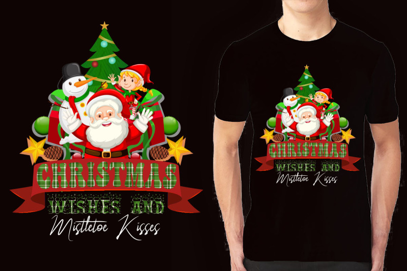 christmas-illustration-t-shirt-design