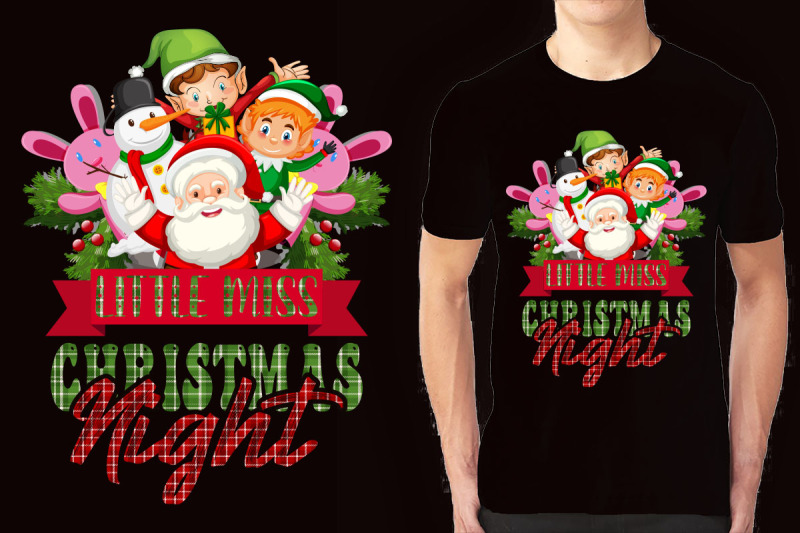 christmas-illustration-t-shirt-design