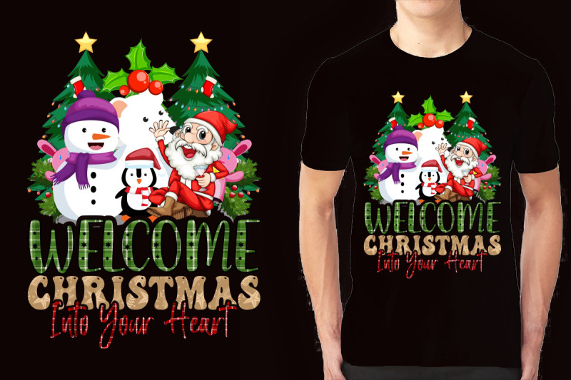 christmas-illustration-t-shirt-design