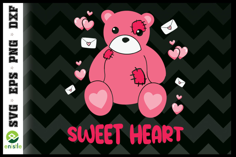 sweet-heart-pink-valentine-bear